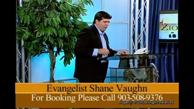 Shane Vaughn Preaching  Wings in the desert